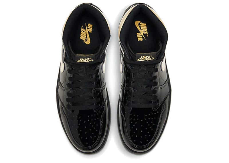 Air Jordan 1 Retro High Black Metallic Gold (2020)