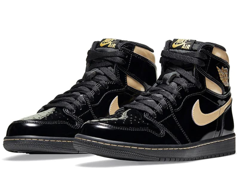 Air Jordan 1 Retro High Black Metallic Gold (2020)