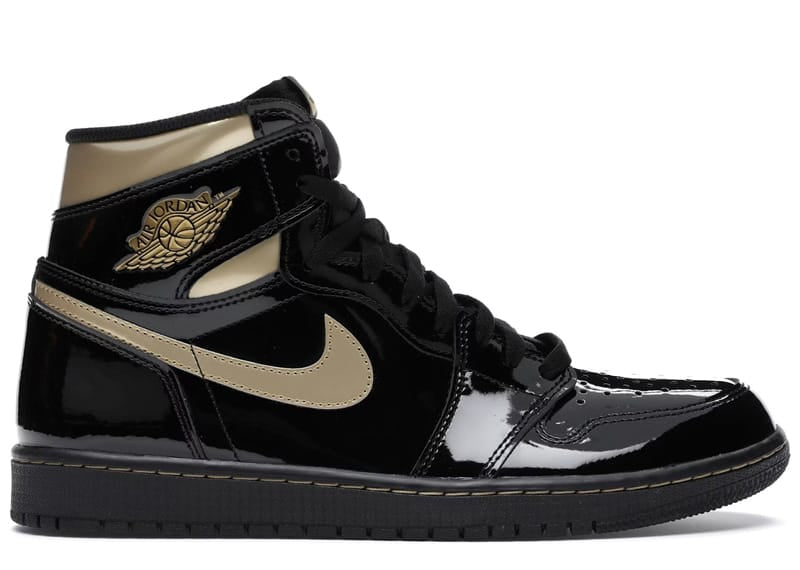 Air Jordan 1 Retro High Black Metallic Gold (2020)
