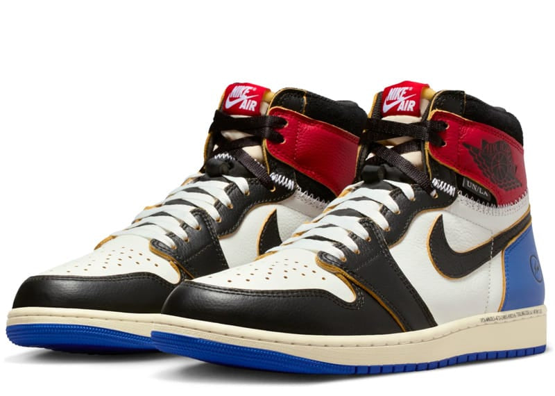 Air Jordan 1 Retro High OG SP Fragment x Union LA Varsity Red Sport Royal