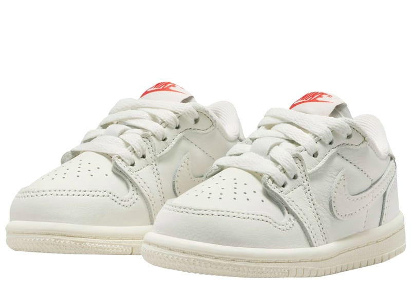 Air Jordan 1 Retro Low Sail/University Red (TD)