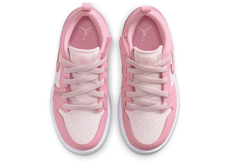 Jordan 1 Low ALT Medium Soft Pink White (PS)