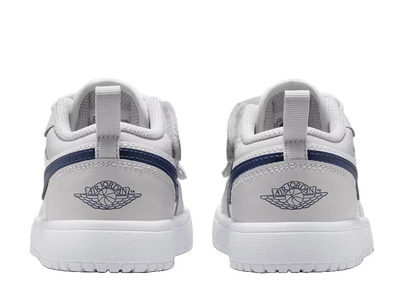 Jordan 1 Low ALT White Neutral Grey Gum Medium Brown Midnight Navy (PS)