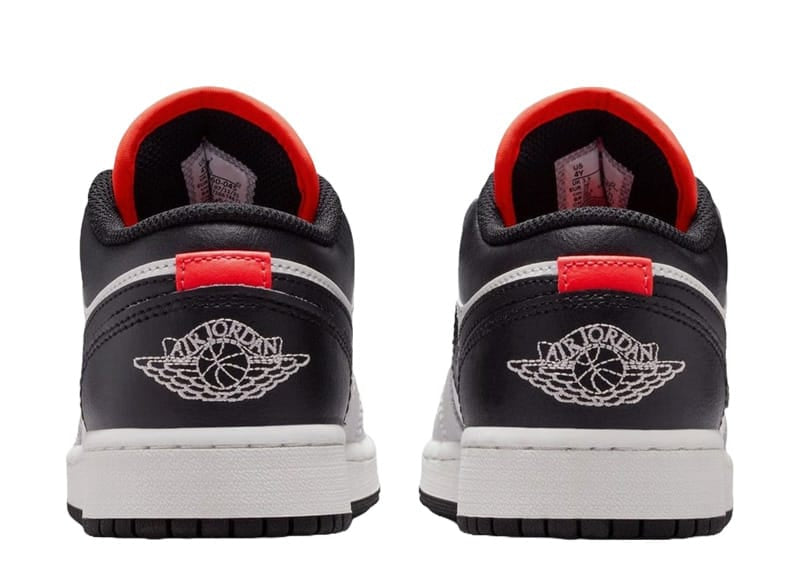 Jordan 1 Low Black Summit White Infrared (GS)