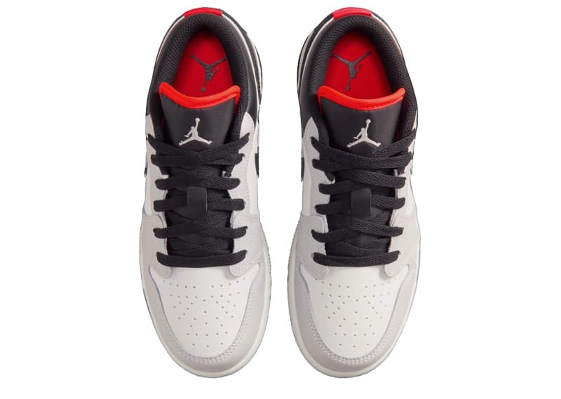 Jordan 1 Low Black Summit White Infrared (GS)