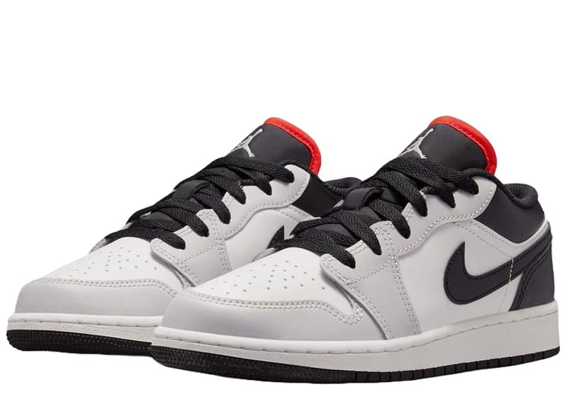 Jordan 1 Low Black Summit White Infrared (GS)