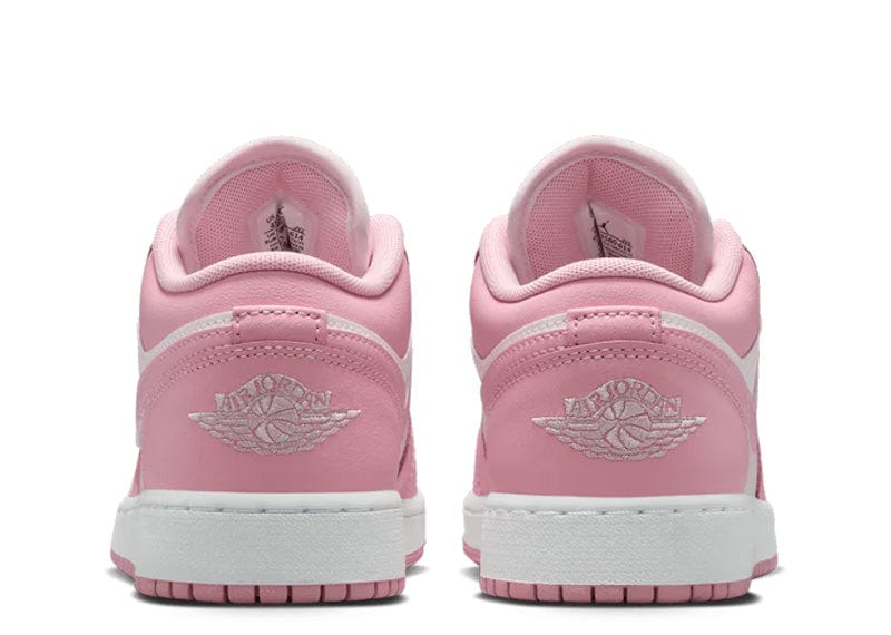 Air Jordan 1 Low Medium Soft Pink White (GS)