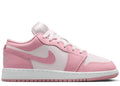 Air Jordan 1 Low Medium Soft Pink White (GS)