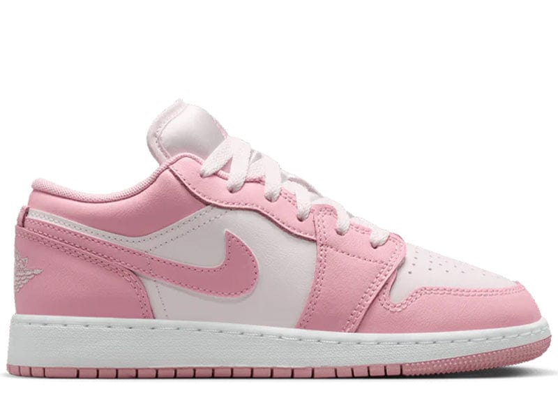 Air Jordan 1 Low Medium Soft Pink White (GS)