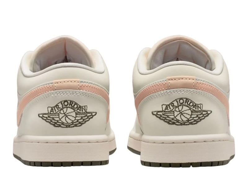 Jordan 1 Low Sail Crimson Tint Khaki (Women's)