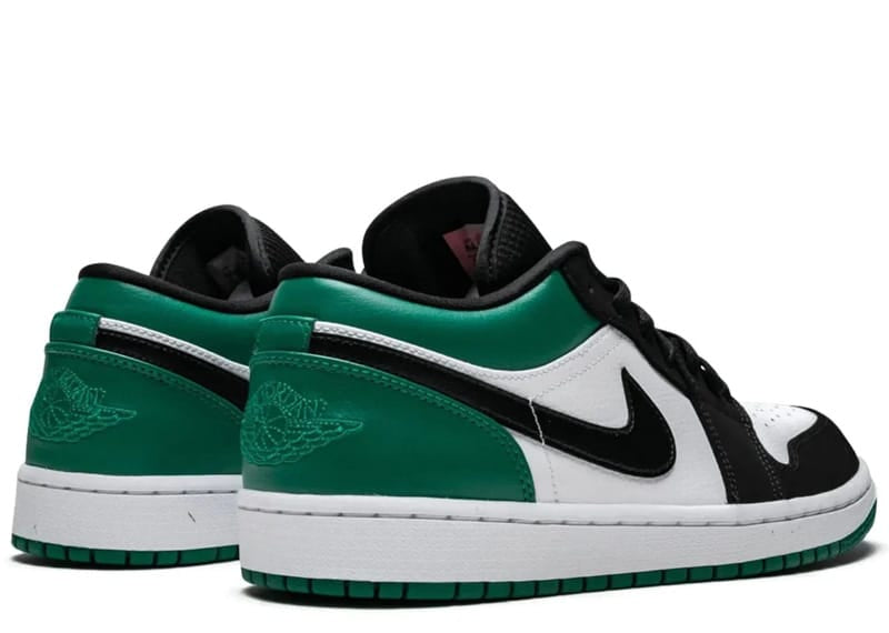 Jordan 1 Low White Black Mystic Green