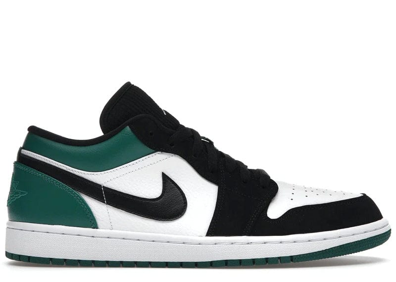 Jordan 1 Low White Black Mystic Green