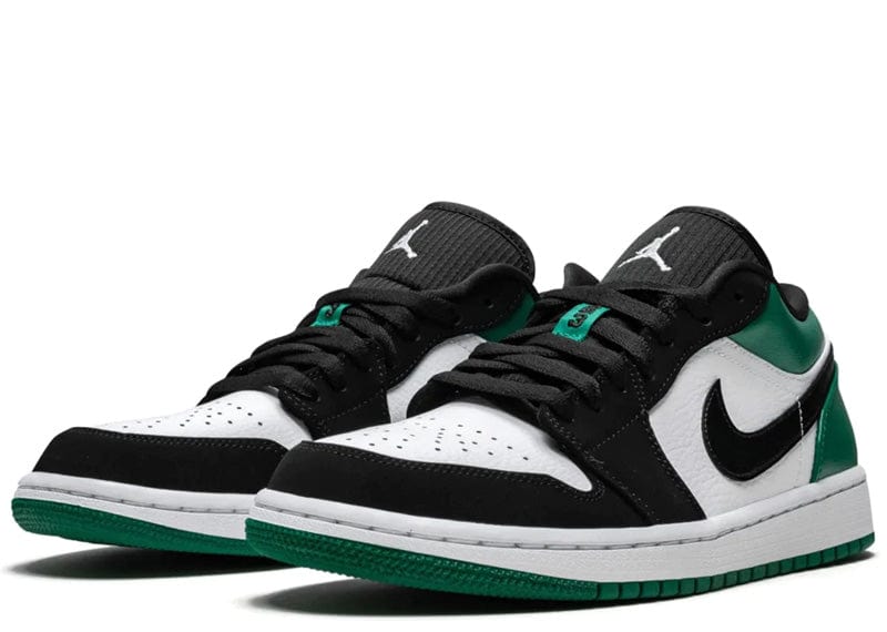 Jordan 1 Low White Black Mystic Green