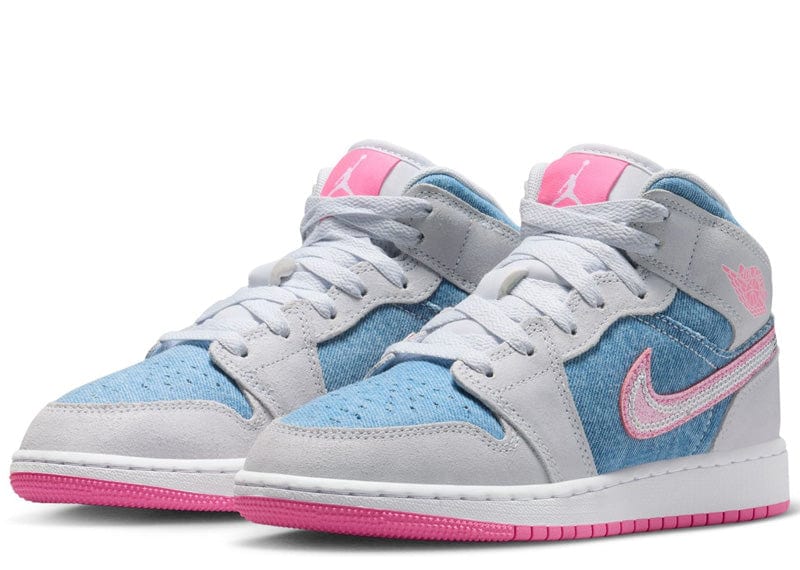 Jordan 1 Mid Denim Sequin (GS)