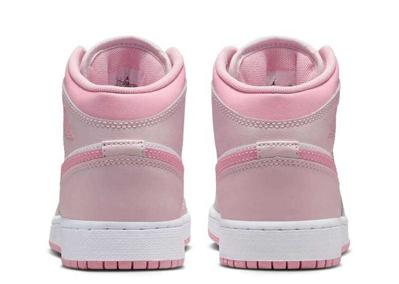 Jordan 1 Mid Pearl Pink White (GS)