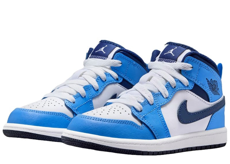 Jordan 1 Mid University Blue Midnight Navy (PS)
