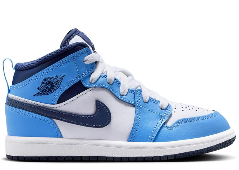 Jordan 1 Mid University Blue Midnight Navy (PS)