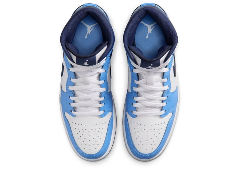 Jordan 1 Mid University Blue Midnight Navy