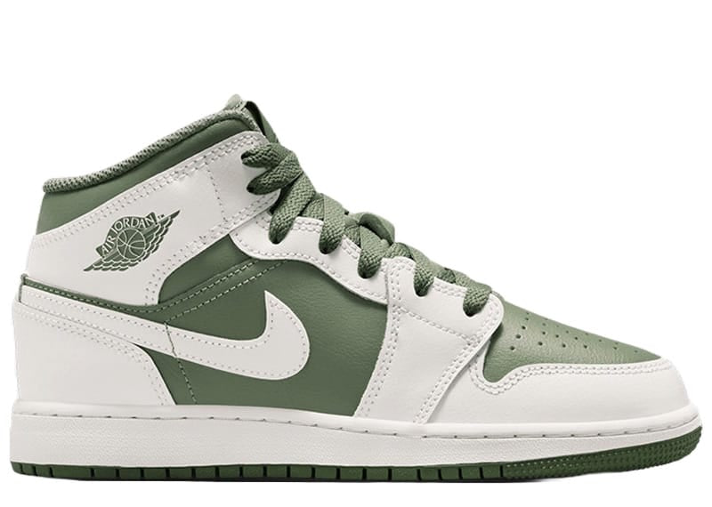 Jordan 1 Mid Vintage Lichen (GS)