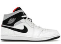 Jordan 1 Mid White Neutral Grey Infrared
