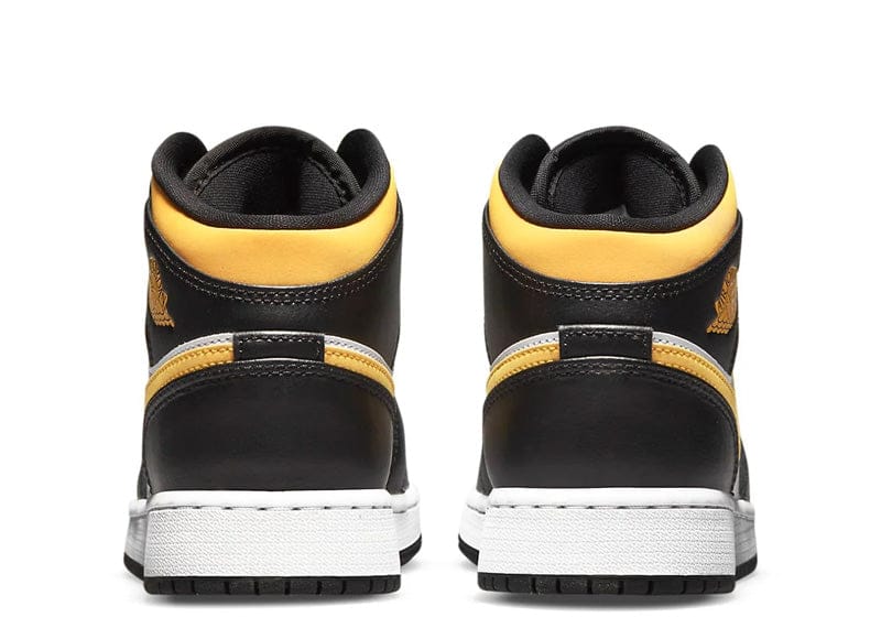 Jordan 1 Mid White Pollen Black (GS)