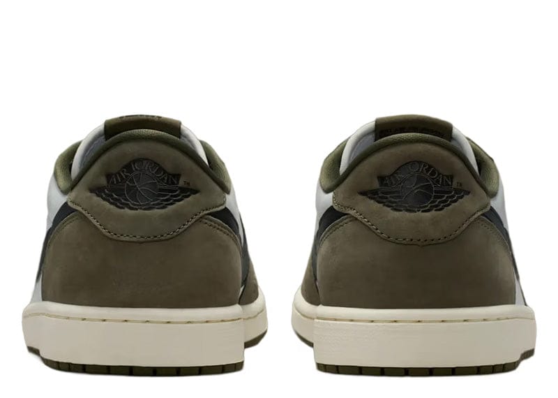 Air Jordan 1 Retro Low Medium Olive Summit White Sail Black