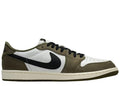 Air Jordan 1 Retro Low Medium Olive Summit White Sail Black