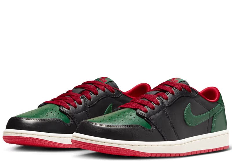Jordan 1 Retro Low OG Gorge Green Varsity Red (Women's)