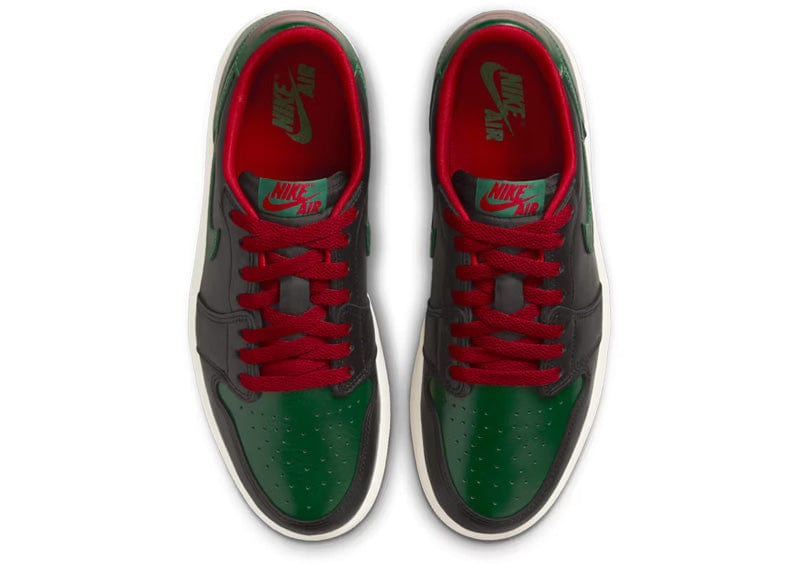 Jordan 1 Retro Low OG Gorge Green Varsity Red (Women's)