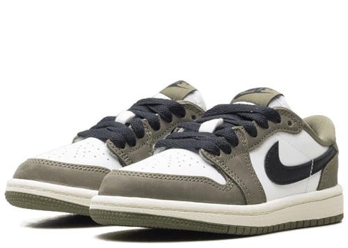 Air Jordan 1 Retro Low OG Medium Olive (PS)