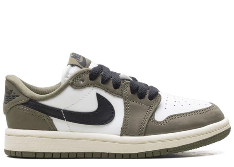Air Jordan 1 Retro Low OG Medium Olive (PS)