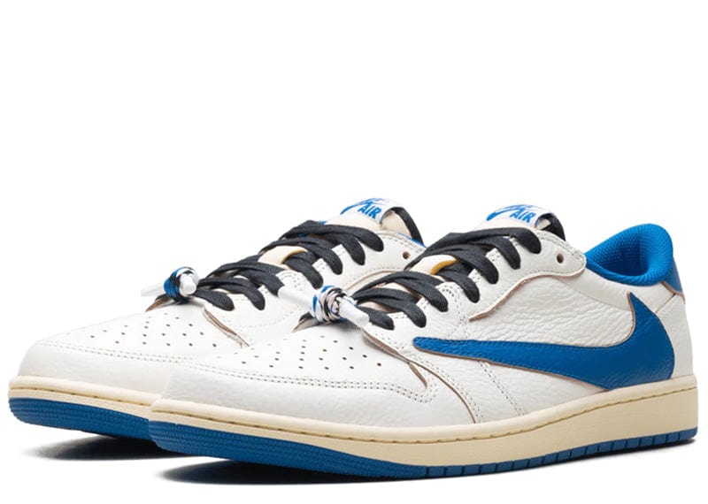 Jordan 1 Retro Low OG SP Fragment x Travis Scott Sail Military Blue