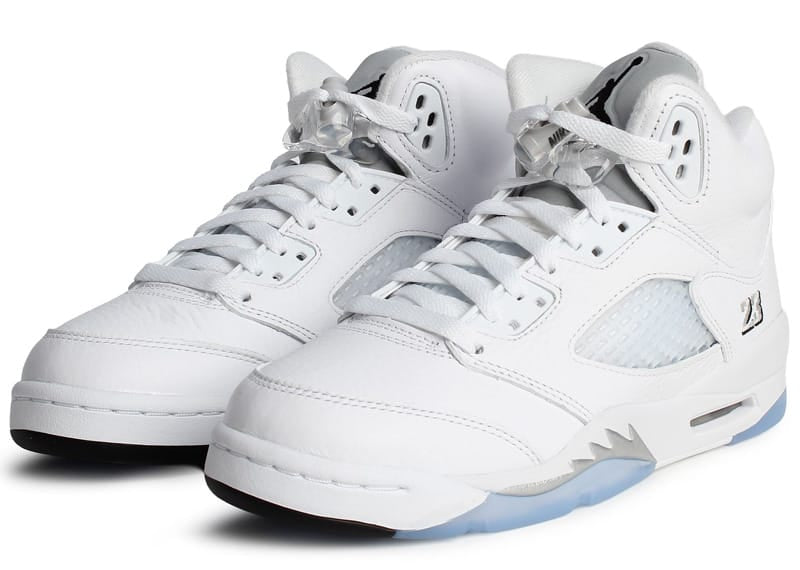 Jordan 5 Retro White Metallic (2026) (GS)