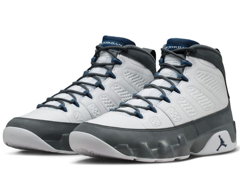 Jordan 9 Retro Flint Grey French Blue (2026)