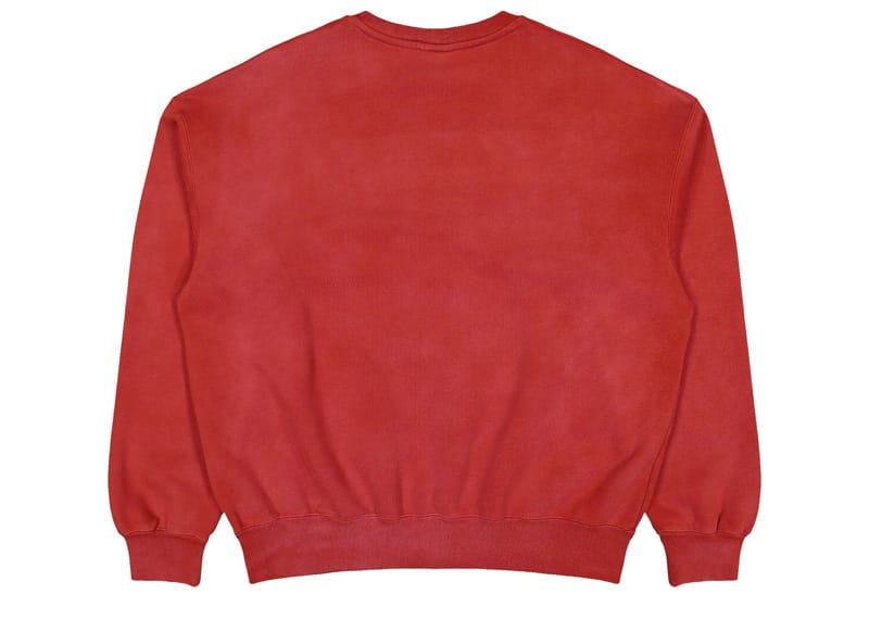Jordan Bike Air x Nigel Sylvester Fleece Crewneck Sweatshirt Cinnabar Red