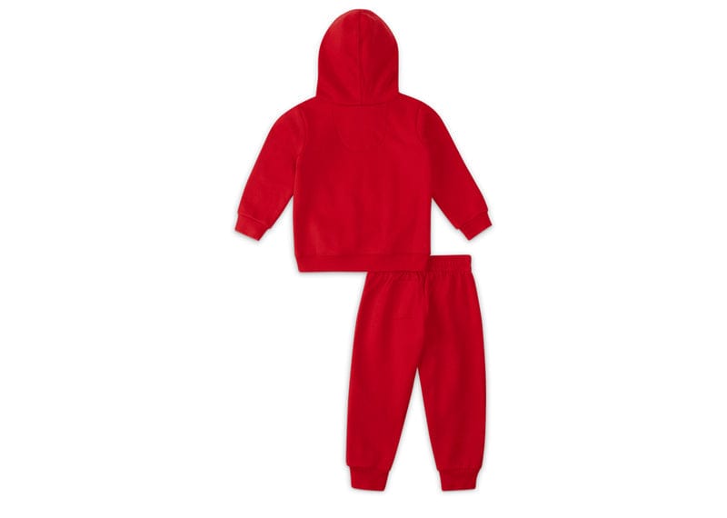 Jordan Jersey Pack Pullover Set Toddler 2-Piece Hoodie Set Gym Red