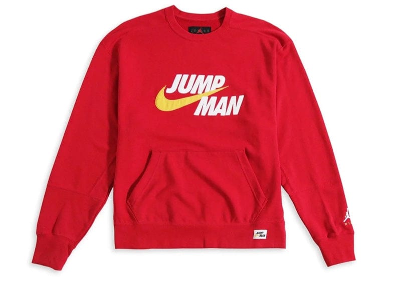 Jordan Jumpman Crewneck Red