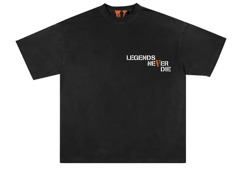 Vlone x Juice WRLD 999 T-Shirt Black