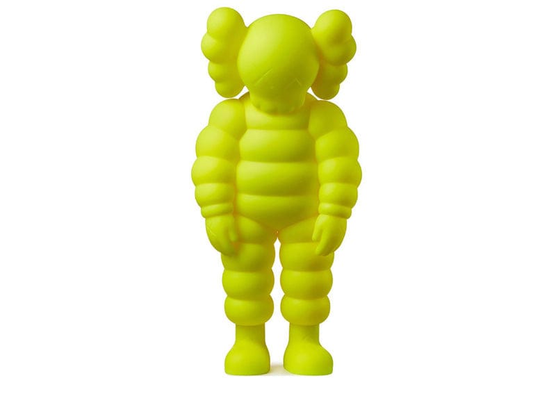 KAWS What Party Vinyl Figure Yellow