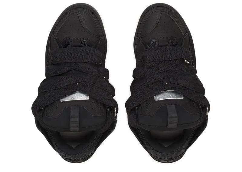 Lanvin Leather Curb Triple Black