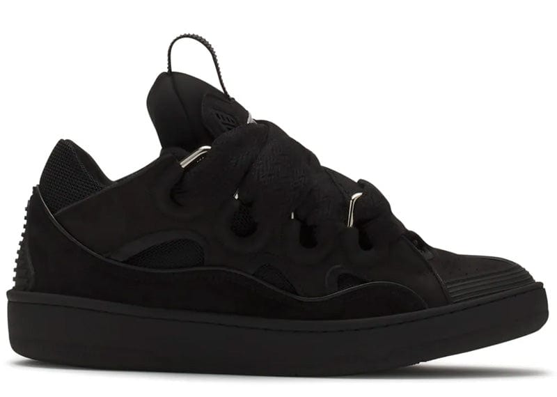 Lanvin Leather Curb Triple Black