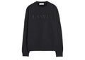 Lanvin Paris Logo Embroidered Sweatshirt Black