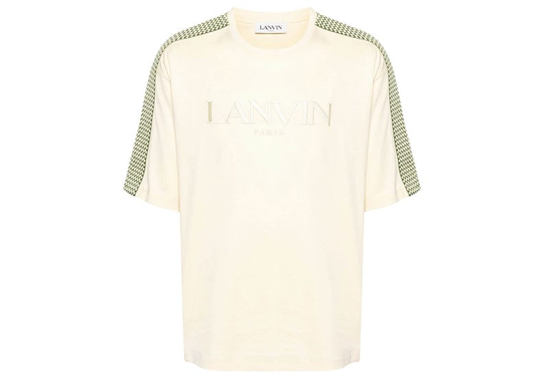 Lanvin Side Curb Logo Cotton T-Shirt
