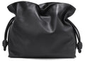 LOEWE Flamenco Clutch In Nappa Calfskin Large Black