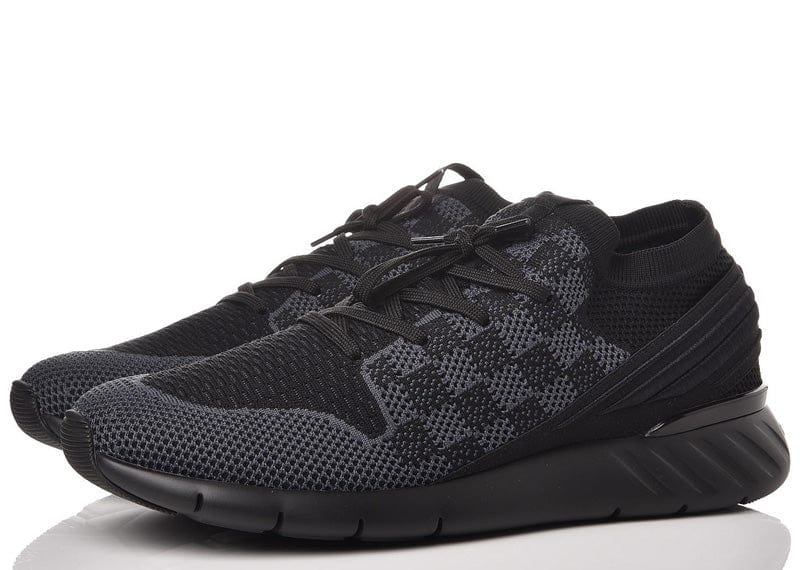 Louis Vuitton Black Knit Fabric Fast Lane Lace Up