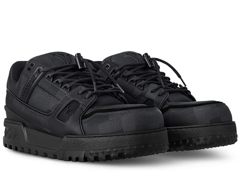 Louis Vuitton Black Louis Vuitton LV Trainer Maxi Black/Black