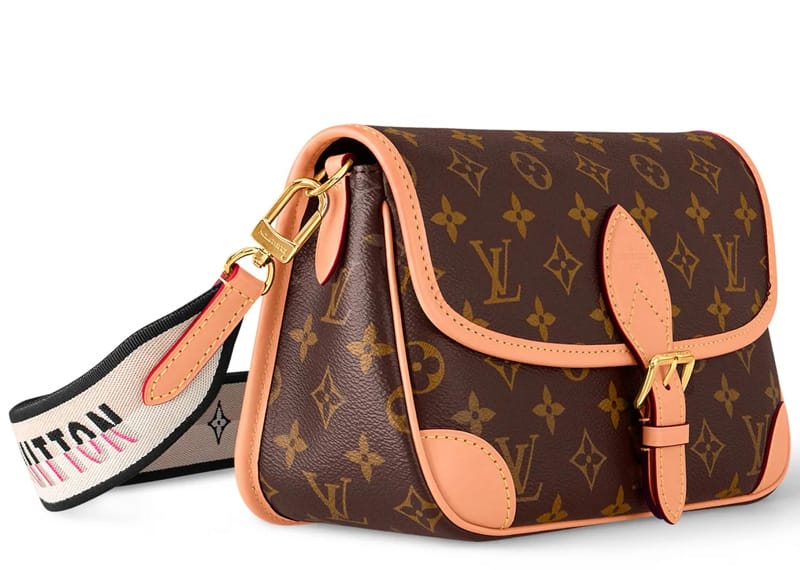 Louis Vuitton Diane Monogram Canvas Handbag Brown/Beige/Multi
