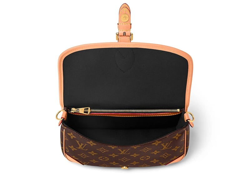 Louis Vuitton Diane Monogram Canvas Handbag Brown/Beige/Multi