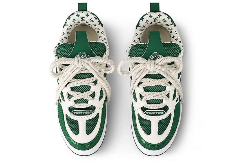 Louis Vuitton LV Skate Sneaker Green White