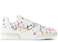 Louis Vuitton LV Trainer Takashi Murakami White